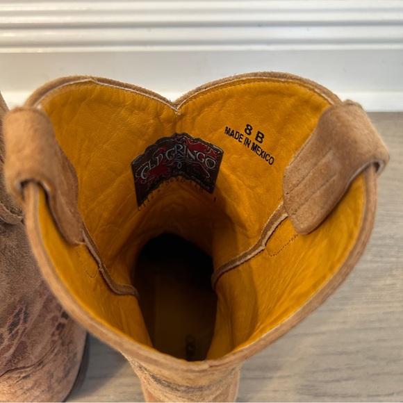 Old Gringo Leopardito Women's Cowboy Boots - Size 8 B - Picture 11 of 13